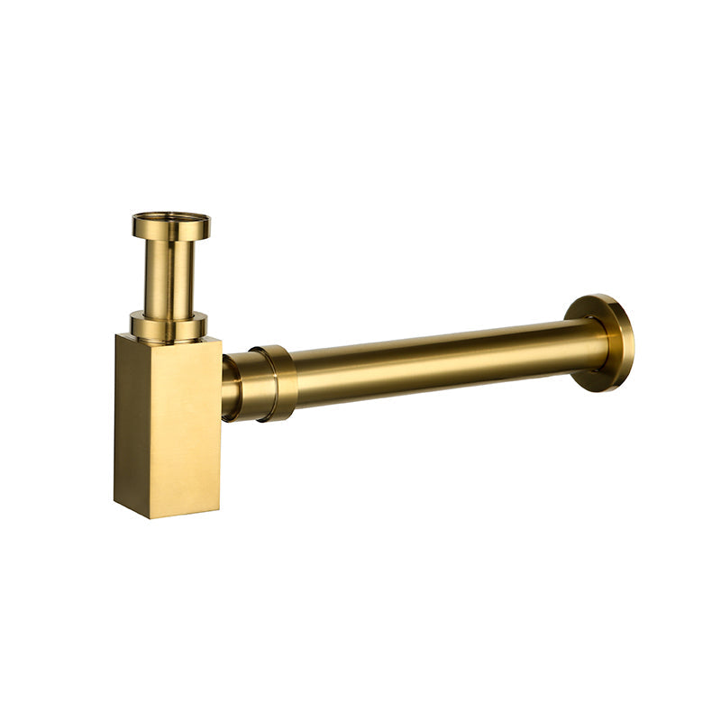 G#1(Gold) Brushed Gold Basin Bottle Trap 40Mm In Solid Brass Traps