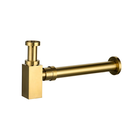 G#1(Gold) Brushed Gold Basin Bottle Trap 40Mm In Solid Brass Traps