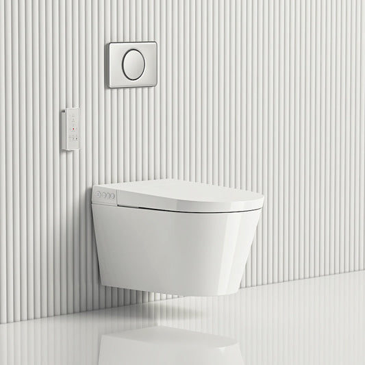 Jomoo Wall Hung Smart Toilet Pan With Inwall Cistern Push Button