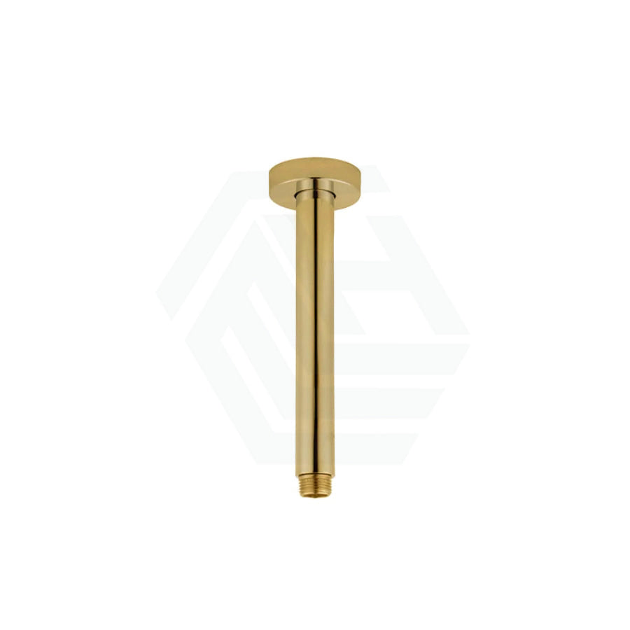 G#1(Gold) 200/400Mm Norico Round Ceiling Shower Arm Brushed Gold Arms