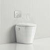 Lafeme Autolux Gloss White Smart Toilet Floor Pan Rimless With Inwall Cistern Flush Button Suites