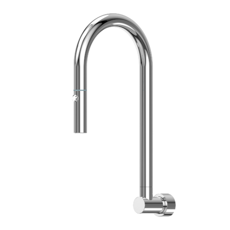 Chrome Stainless Steel Retractable Swivel Wall Spout Spouts