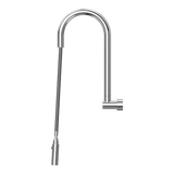 Chrome Stainless Steel Retractable Swivel Wall Spout Spouts