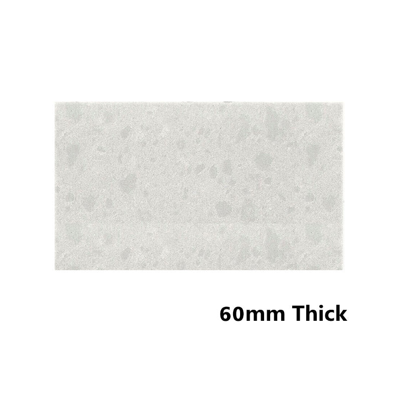 20Mm/40Mm/60Mm Thick Gloss White Canvas Stone Top For Above Counter Basins 450-1800Mm Vanity Tops