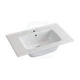 760X465X175Mm O Shape Ceramic Top For Bathroom Vanity Single Bowl 1 Or 3 Tap Holes Available Gloss