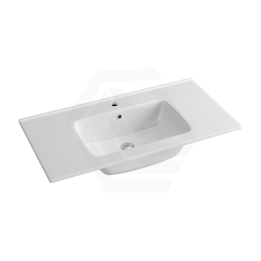 910X465X175Mm Square Shape Ceramic Top For Bathroom Vanity Single Bowl 1 Or 3 Tap Holes Available