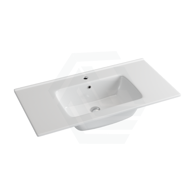 910X465X175Mm Square Shape Ceramic Top For Bathroom Vanity Single Bowl 1 Or 3 Tap Holes Available