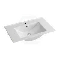 760X465X175Mm Ceramic Top For Bathroom Vanity Single Bowl 1 Or 3 Tap Holes Available Gloss White