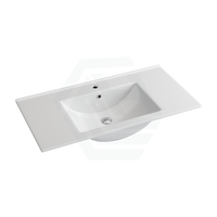 910X465X175Mm Ceramic Top For Bathroom Vanity Single Bowl 1 Or 3 Tap Holes Available Gloss White