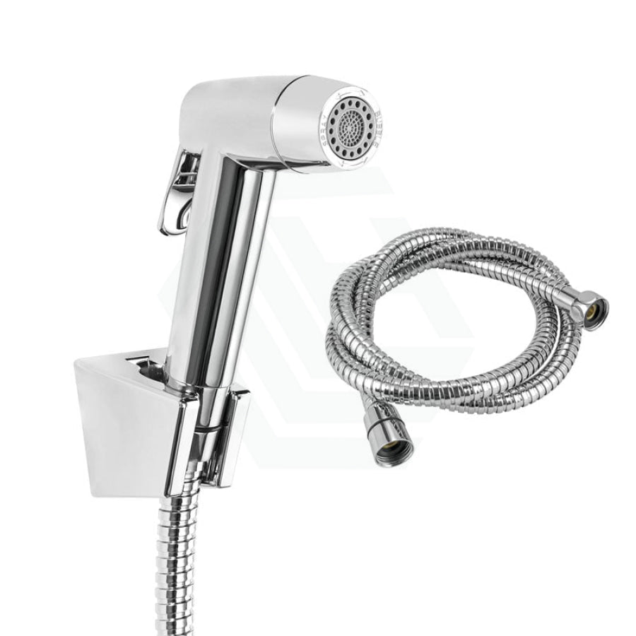 ABS Toilet Bidet Spray Kit Round Chrome