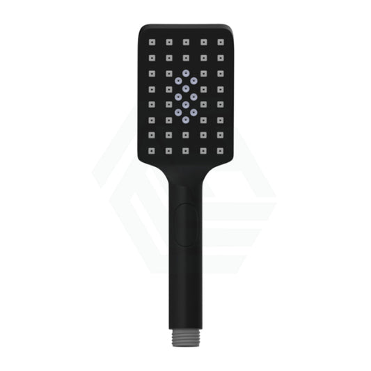 ABS Handheld Shower Square 3 Functions Matt black