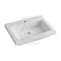 600X465X135Mm Poly Top For Bathroom Vanity Single Bowl 1 Tap Hole No Overflow Tops