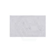 20Mm/40Mm/60Mm Thick Gloss Snow White Stone Top For Above Counter Basins 450-1800Mm Vanity Tops