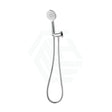 Cora Round Chrome Hand Shower On Wall Outlet Bracket Handheld Sets