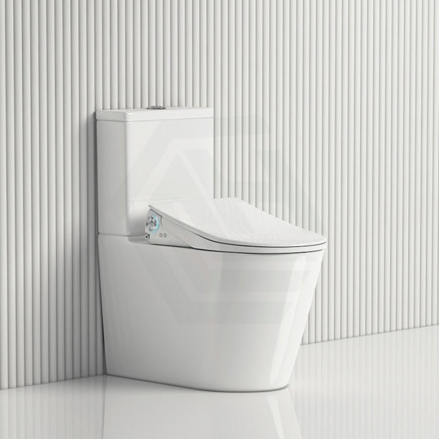 Lafeme Catania/Thea Standard-Luna Rimless Back To Wall Toilet Suite S/P Trap With Multi-Functional