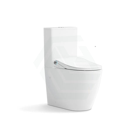 Lafeme Extra Height Rimless Tornado Back To Wall Toilet Suite S/P Trap With Multi-Functional Smart