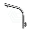 N#1(Nickel) Aquaperla Round Shower Arm Wall Mounted Brushed Nickel Arms