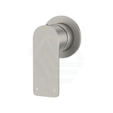 Aquaperla Vog Series Solid Brass Wall Mixer With 65Mm Cover Plate Brushed Brass/Brushed Nickel/Gun