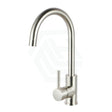 N#1(Nickel) Aquaperla Round Brushed Nickel Kitchen Swivel Mixer Tap Standard Sink Mixers