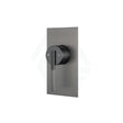 M#1(Gunmetal Grey) Aquaperla Caddence Brushed Gun Metal Grey Wall Mixer Gunmetal Mixers