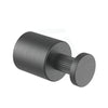 M#1(Gunmetal Grey) Aquaperla Caddence Round Brushed Gunmetal Robe Hook Wall Mounted Grey Hooks