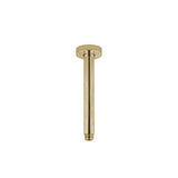 G#1(Gold) Aquaperla 200/400Mm Round Ceiling Shower Arm Brushed Brass Gold Arms