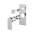 Aquaperla Vog Series Wall Diverter Mixer Trim Kit Only Chrome/Matt Black/Brushed Brass/Brushed