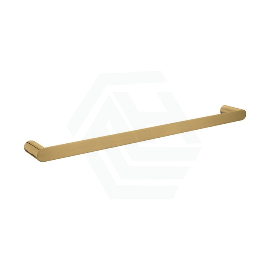 G#1(Gold) Norico Esperia 600Mm Brushed Gold Single Towel Rail Brass Wall Mounted Rails