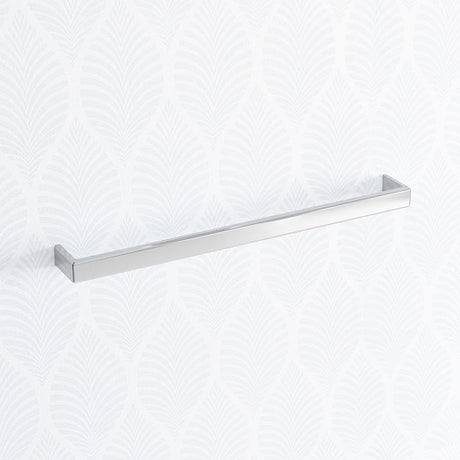 Norico Cavallo 600/800Mm Square Chrome Single Towel Rail Stainless Steel 304 Bathroom Products