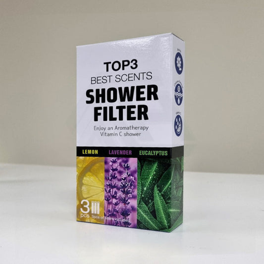 Aroma Sense Vitamin C Filter Top 3 Mix - Pack Shower Water Filters