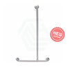 Right Hand Shower Grab Rail Stainless Steel