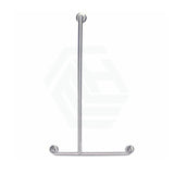 Left Hand Shower Grab Rail Stainless Steel