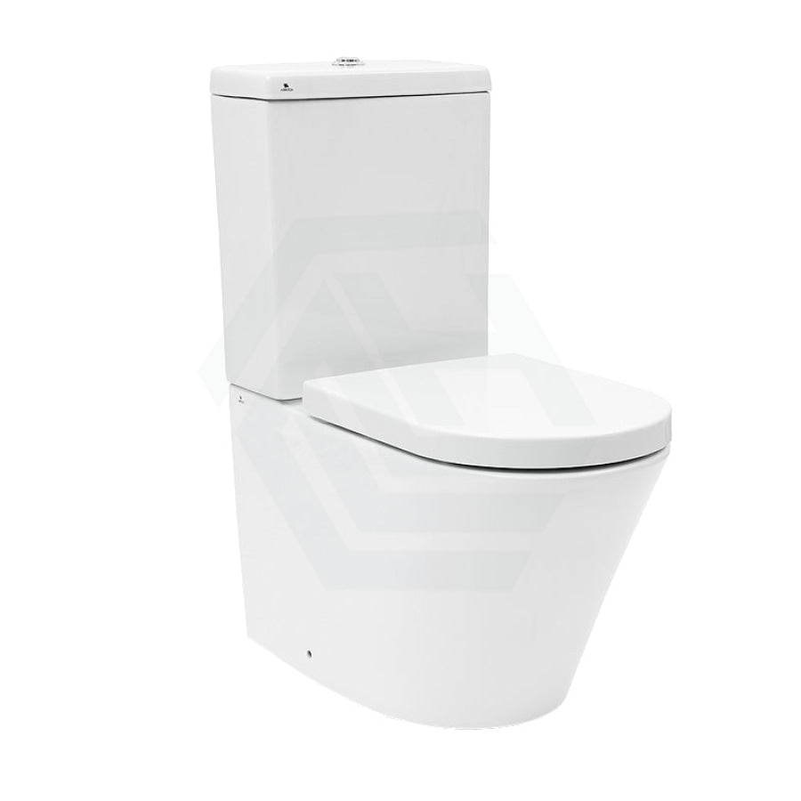 Azzurra Wels 6 Star Dual Flush 3/2L Wall Faced Cal Toilet Suite With Drainwave Box Rim Suites