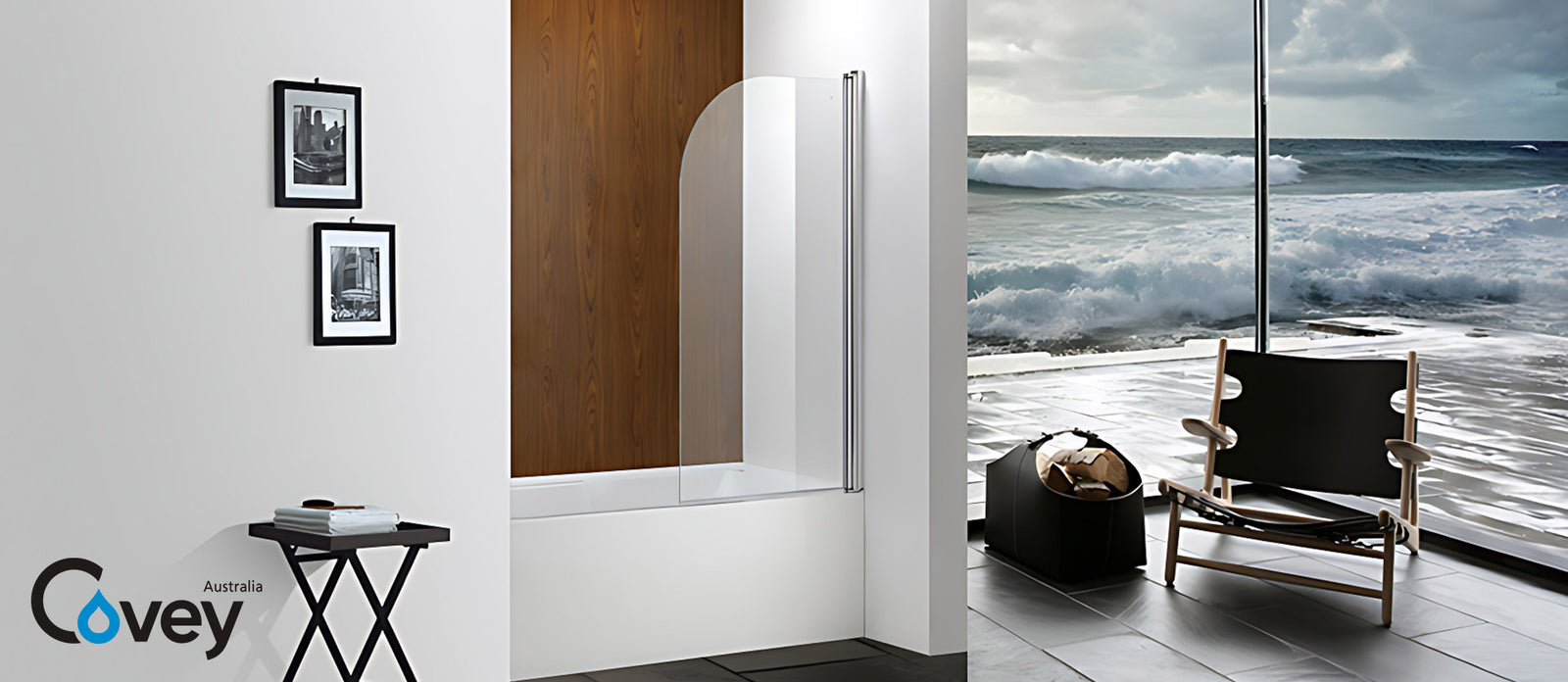 Premium Luxury Bathroom Fixtures | Covey Shower Screens