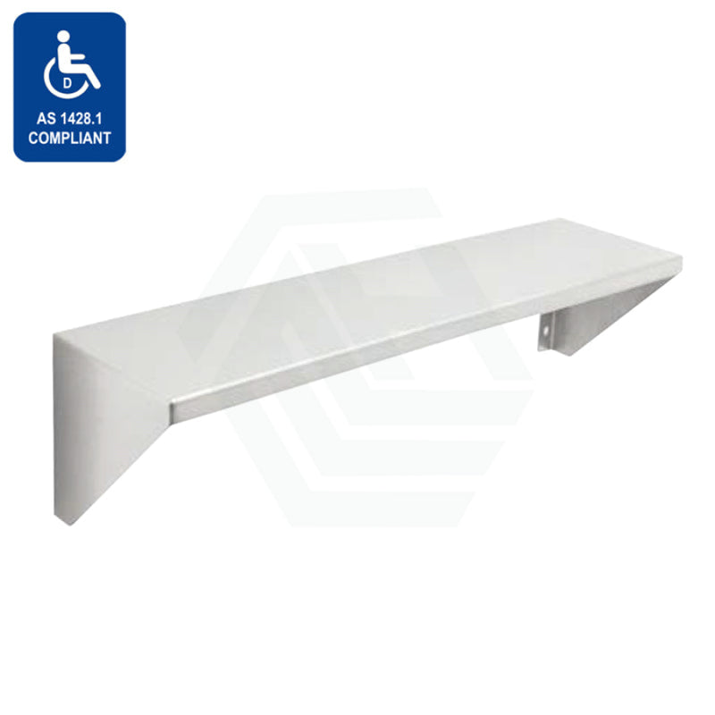 Bathroom Satin Stainless Steel Shower Shelf Special Care Disabled Surface Mounted Needs