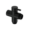 Bathroom Solid Brass Black Toilet Bidet Spray Diverter Only