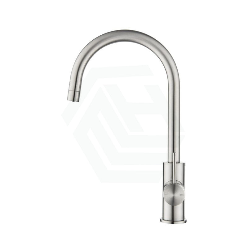 Bella Vista Mica Brushed Nickel 3 - Way Filter Sink Mixer Round Stainless Steel For Kitchen Taps