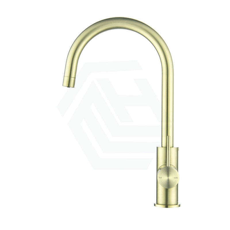 Bella Vista Mica French Gold 3 - Way Filter Sink Mixer Round Stainless Steel For Kitchen Taps