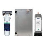 Billi Chilled & Sparkling Water On Tap B3000 With Dual Levered Slimline Dispenser Matte Black Filter