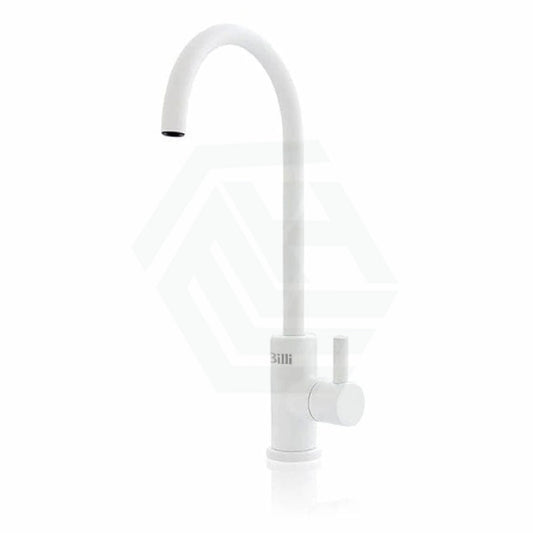 Billi Chilled Water On Tap B3000 With Round Slimline Dispenser Matte White Filter Taps