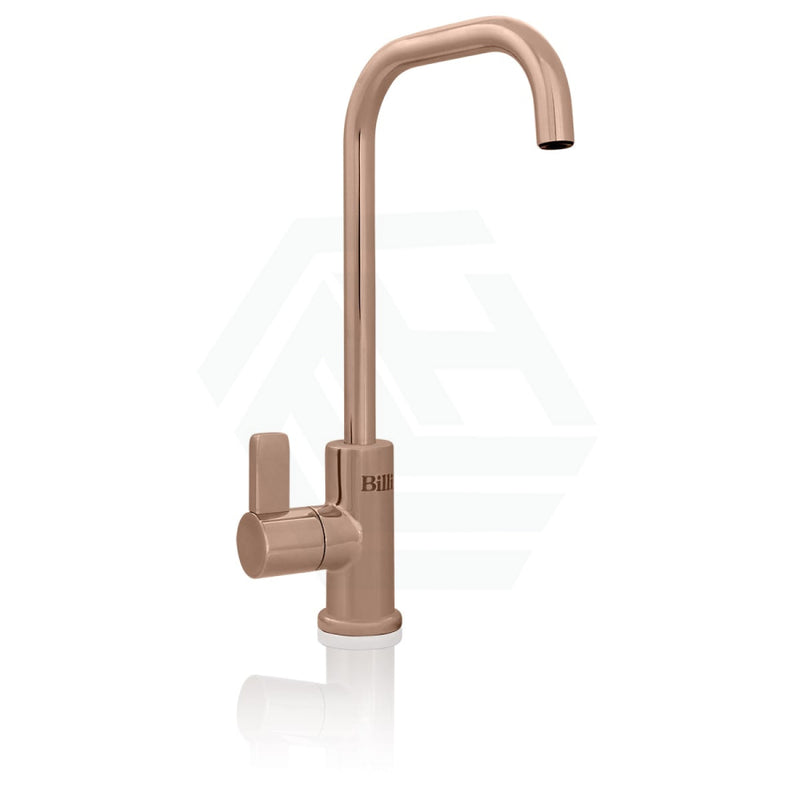 Billi Chilled Water On Tap B3000 With Square Slimline Dispenser Brushed Rose Gold Filter Taps