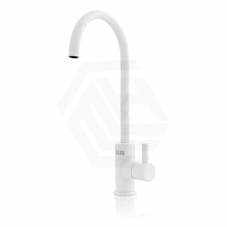 Billi Instant Filtered Water On Tap B1000 With Round Slimline Swivel Dispenser Matte White Filter