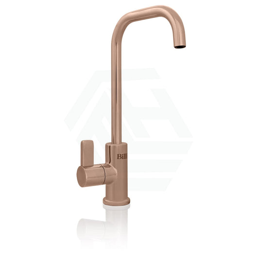 Billi Instant Filtered Water On Tap B1000 With Square Slimline Dispenser Brushed Rose Gold Filter