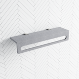 Concrete Towel Rack 600mm Wall Mounted French Grey / Terrazzo / White Sandstone