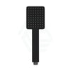 ABS Handheld Shower Square Black