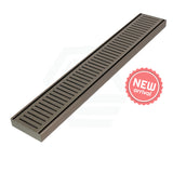 300-2000mm Lauxes Brushed Nickel Shower Grate Drain Indoor Outdoor Aluminium Next Generation 26