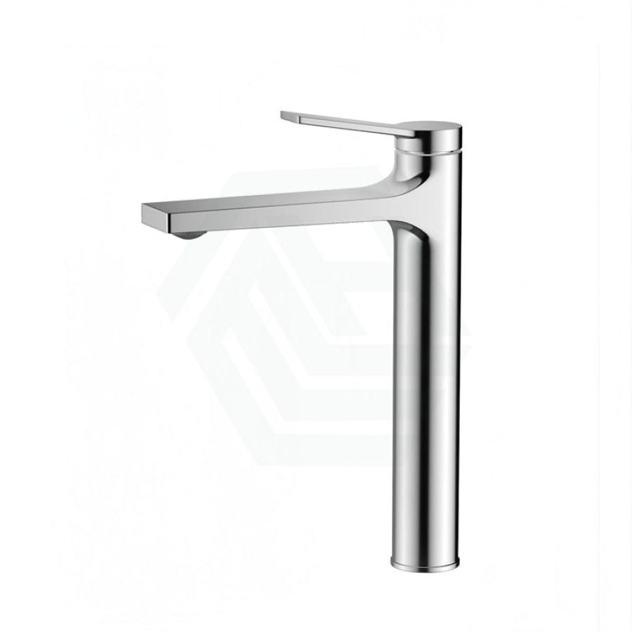 Brass Chrome Tall Basin Mixer Tap For Bathroom Vanity Mixers