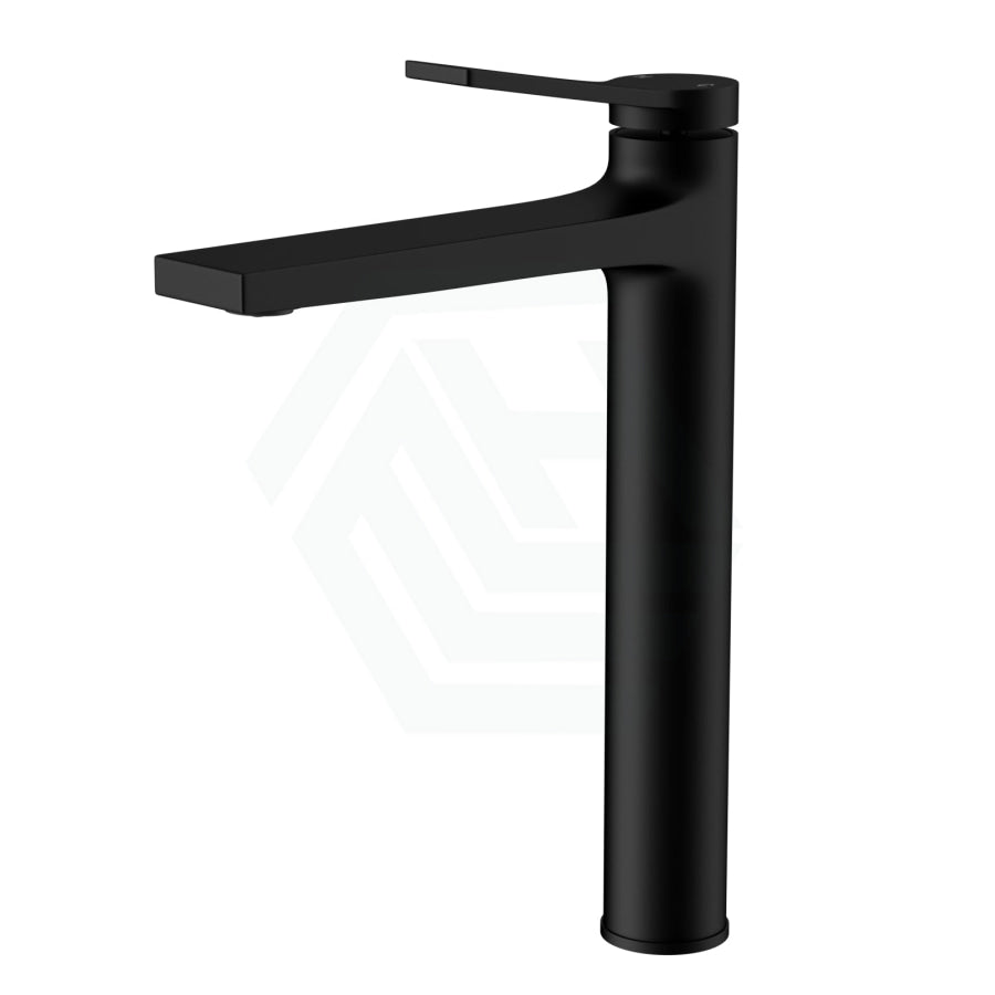 Brass Matt Black Tall Basin Mixer Tap For Bathroom Vanity Mixers