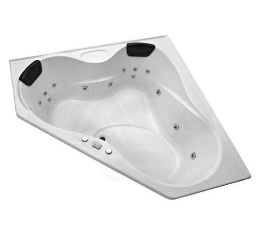 Broadway Alcazar Spa Bathtub 1510X1510X500Mm Corner Drop-In Tub With Jets Baths