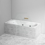 Broadway Allura Spa Bathtub 1530/1670/1800X740X450Mm Rectangula Drop-In Tub Rectangular Baths